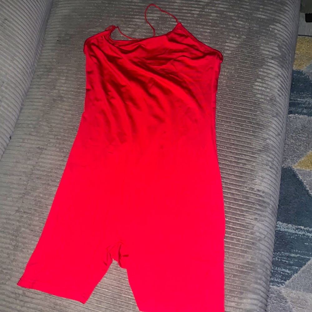 Red short Bodysuit